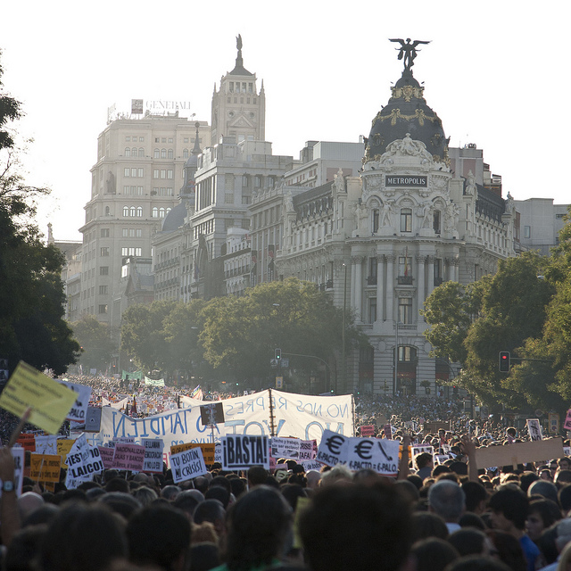 El ABC y la manifestación del 15 de Octubre en Madrid: ningún pudor profesional